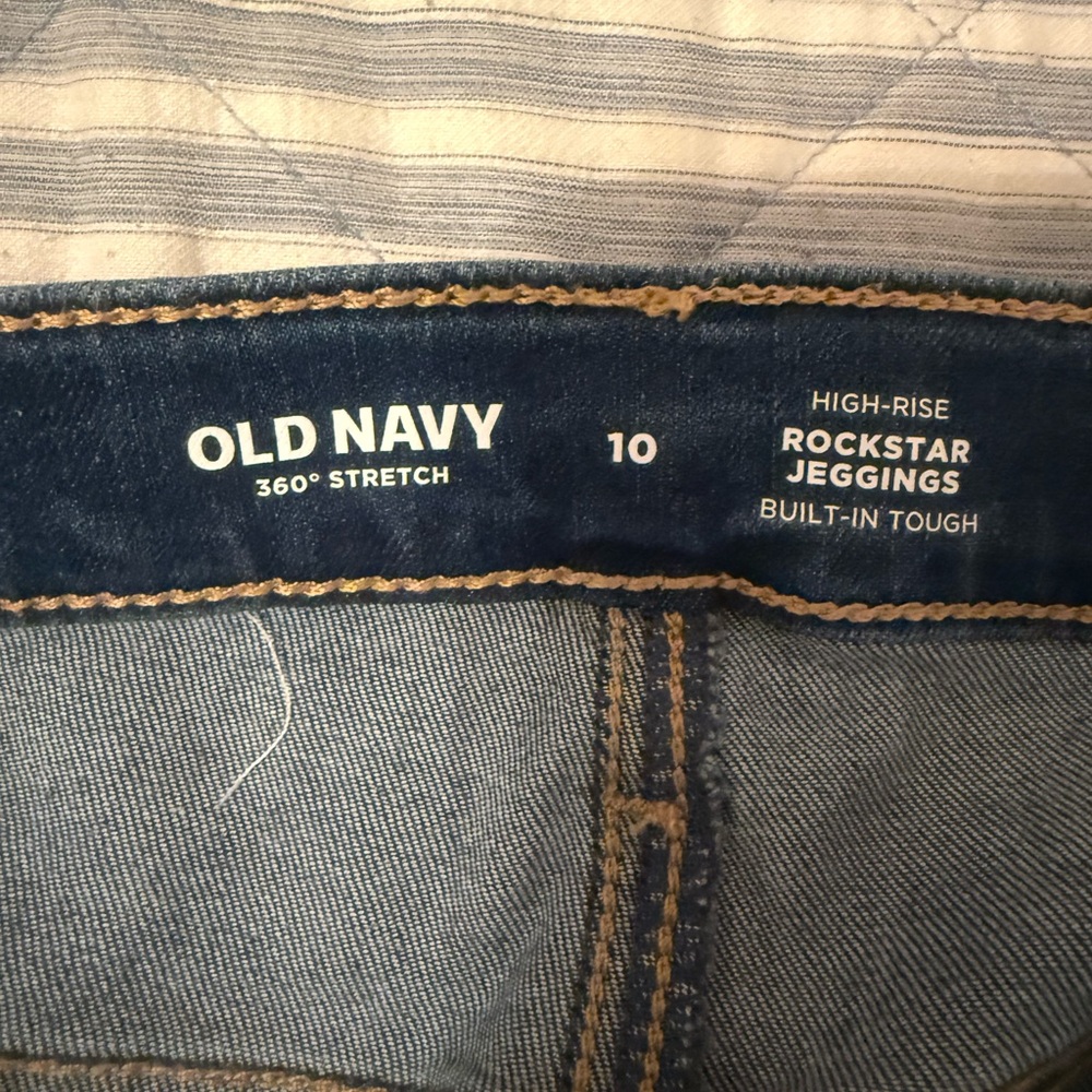 Old Navy Blue Skinny Jeans Mid-Rise